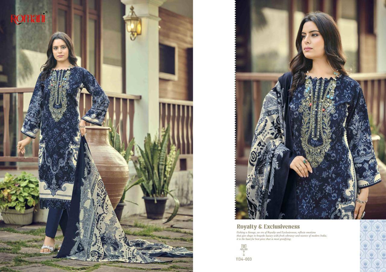 Romani needle wonder vol 8 Dress material suppliers in Kolkata
